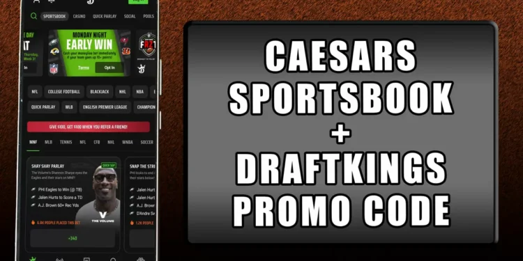 Caesars Sportsbook + DraftKings Promo Code: $1,150 Bonus for Purdue-UConn