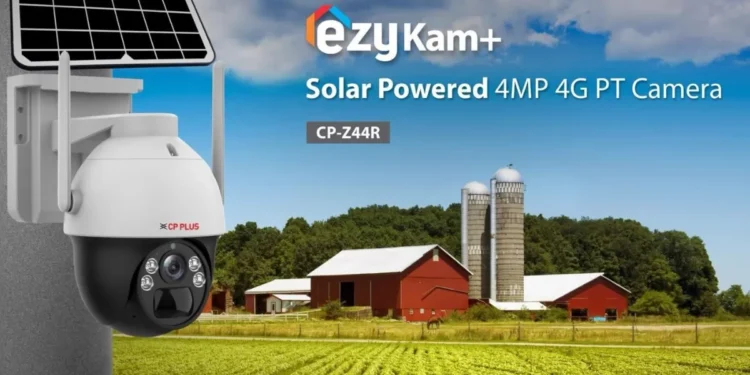 CP PLUS Unveils Innovative Solar-Powered 4G Cameras For Dependable Remote Surveillance