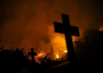 Greece arrests 13 after yacht fireworks trigger forest fire