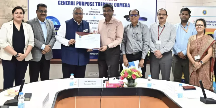 CP PLUS Partners with C-DAC (MeitY), Government of India to Develop Smart Thermal Camera Technology