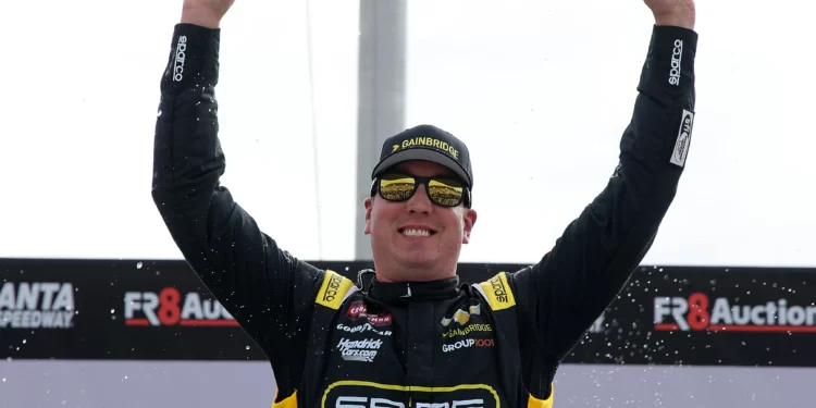 Kyle Busch Collects Another NASCAR Trophy In Atlanta