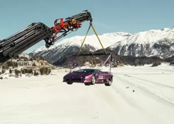 A weekend in the snow to mark Lamborghini Polo Storico’s tenth anniversary