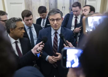 Mike Johnson Reacts to Trump Officials Sharing War Plans With Journalist