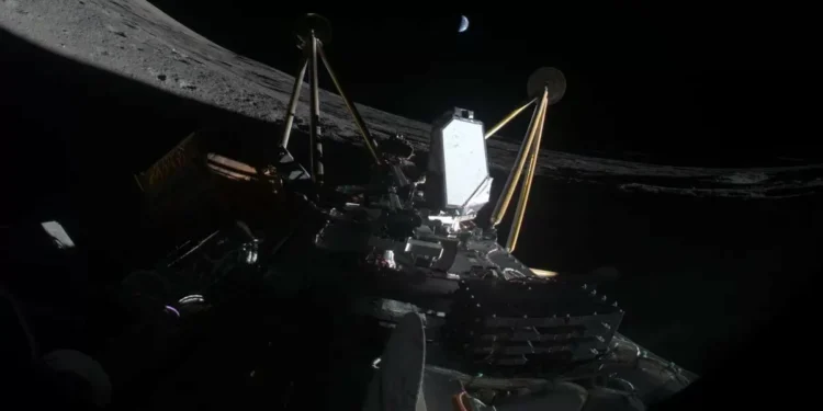 MAPP Rover Stranded as Athena Lander Tips Over During Lunar Mission