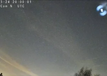 Mysterious Light Spiral Over Europe Traced to SpaceX Falcon 9 Reentry