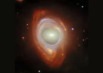 James Webb Space Telescope Reveals a Stunning Einstein Ring in Hydrus