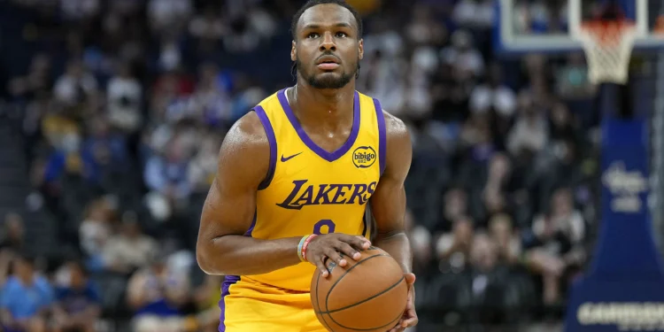 Lakers’ Bronny James Among NBA’s Elite in One Unique Category