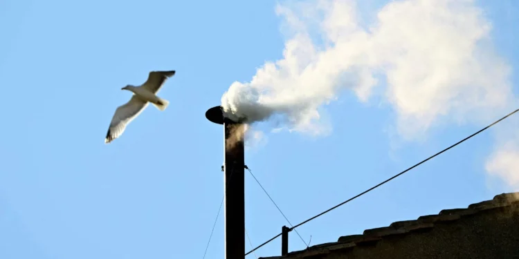 White smoke from Sistine Chapel confirms new pope for Catholics