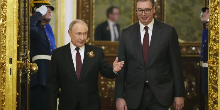 Russia accuses ally Serbia of betrayal over arms exports to Ukraine