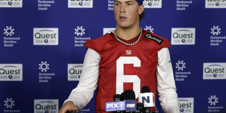 Jaxson Dart Makes Noteworthy Leap on NY Giants’ Depth Chart