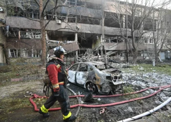 Russian drone barrage batters Kharkiv, killing 3, injuring 60