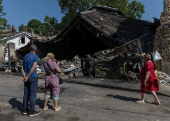 Heavy Russian drone, missile strike kills 2, injures 13 in Ukraine