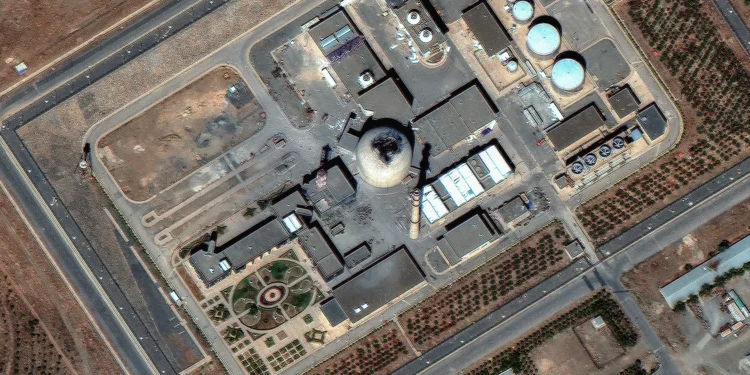 Satellite Images Show Damage to Iranian Nuclear Site After Israeli Strikes