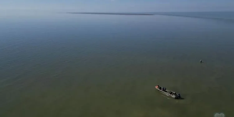 New Island Forms in Caspian Sea as Water Levels Drop, Russian Scientists Confirm