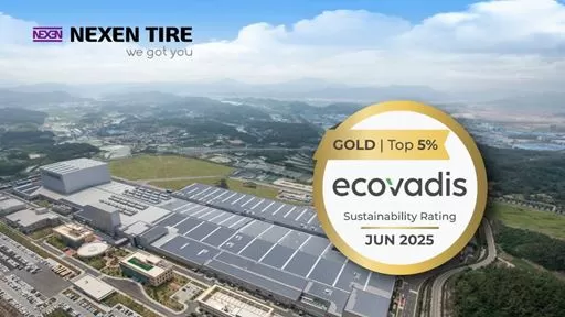 NEXEN TIRE Receives EcoVadis Gold Rating for Second Consecutive Year
