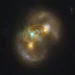 JWST Finds Black Hole Between Galaxy Cores, Hinting at Rare Direct Collapse Birth