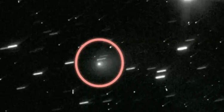 Hubble Captures First Images of Ancient Interstellar Visitor Comet 3I/ATLAS