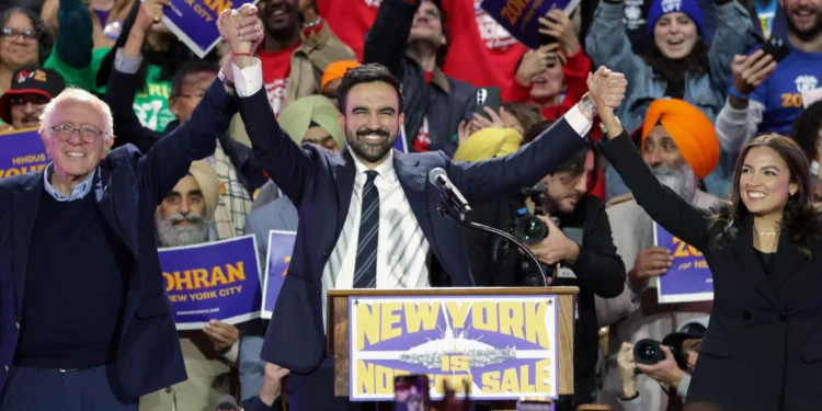 Sunday Rally Showcases Zohran Mamdani’s Rise to National Democratic Leader