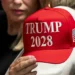 Trump posts AI video throwing ‘Trump 2028’ hat at Jeffries