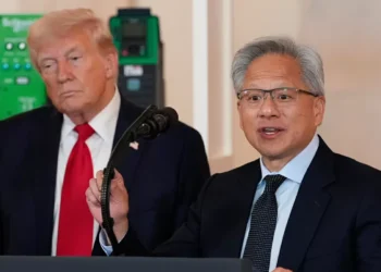Nvidia CEO praises Trump, policies at ‘Super Bowl of AI’