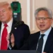 Nvidia CEO praises Trump, policies at ‘Super Bowl of AI’