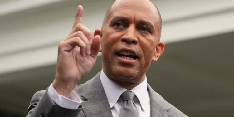 Jeffries: Trump AI video ‘designed to be a malignant distraction’