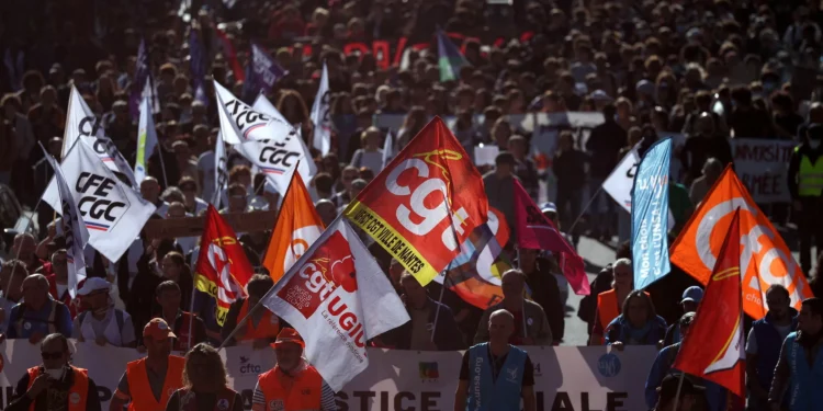 Eiffel Tower shut as strikes held across France against austerity