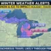 Winter Weather Advisory as Ice, Snow Threaten Holiday Travel in Great Lakes