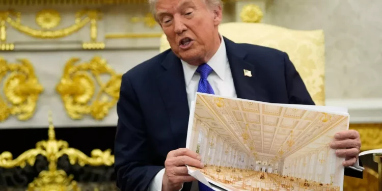 Trump: New White House ballroom will have ‘drone-free roof’