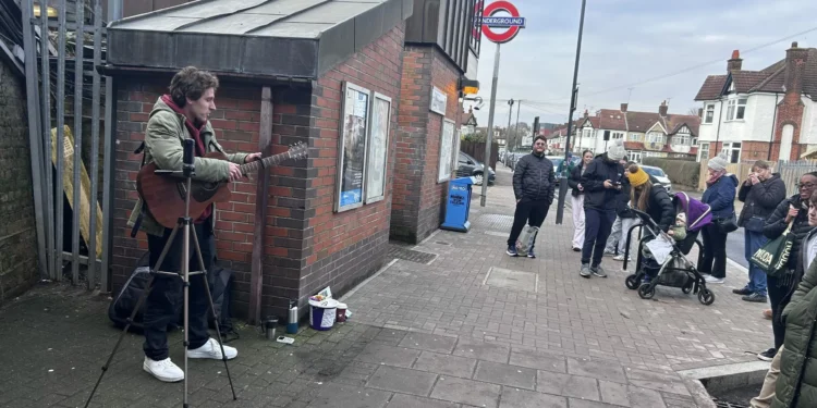 LISTEN: The man attempting to be the first to busk at every London Underground Station